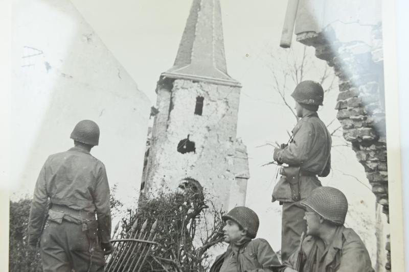 US WW2 Press Photo '30th Infantry Division' Euchen Germany — image 3