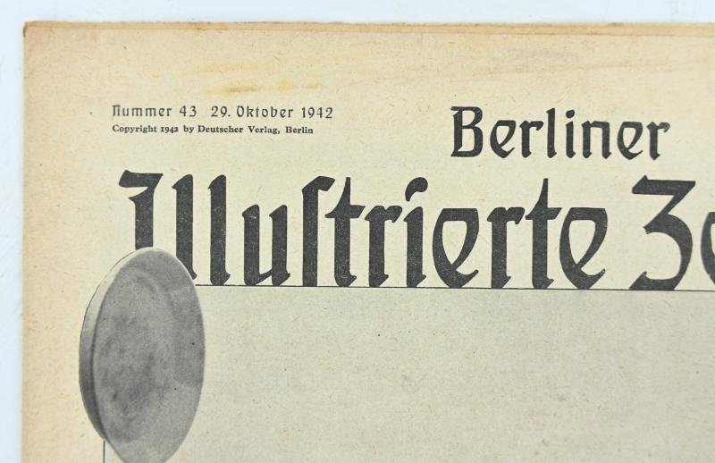 German Berliner Illustrierte Zeitung Newspaper 1942 — image 2