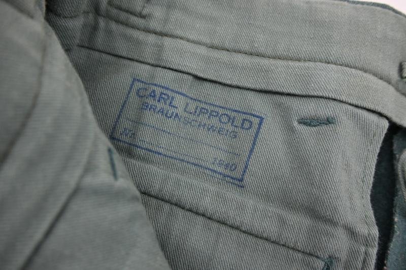 German SS Polizei Service Tunic and Breeches — image 18