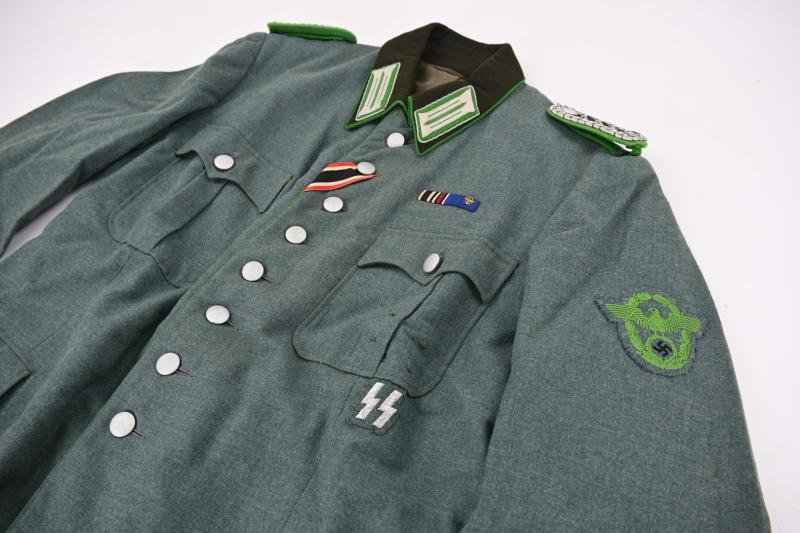 German SS Polizei Service Tunic and Breeches — image 4