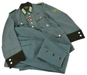 German SS Polizei Service Tunic and Breeches