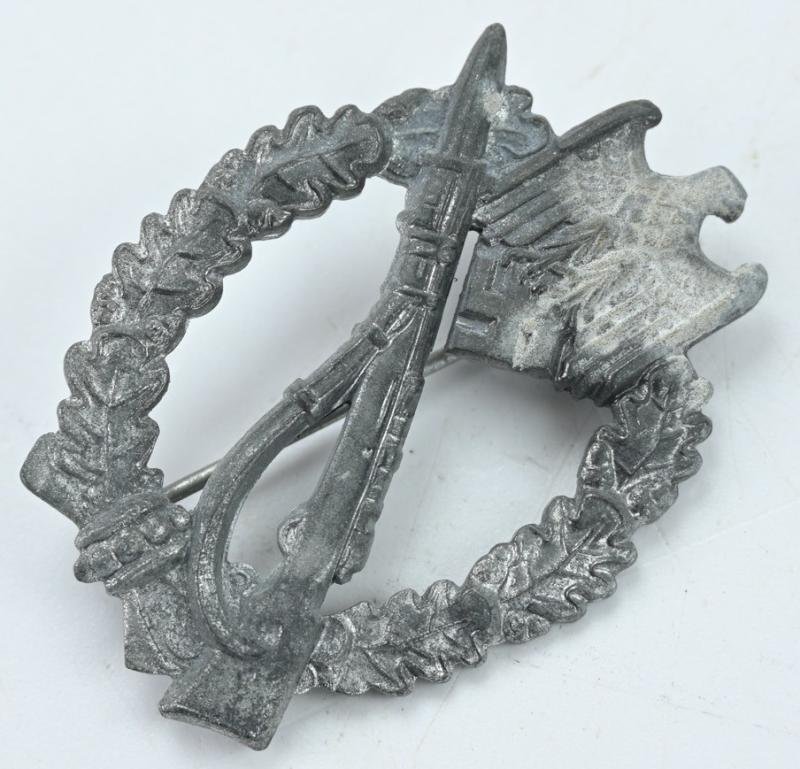 German Infantry Assault Badge in Silver 'Wiedmann' — image 2