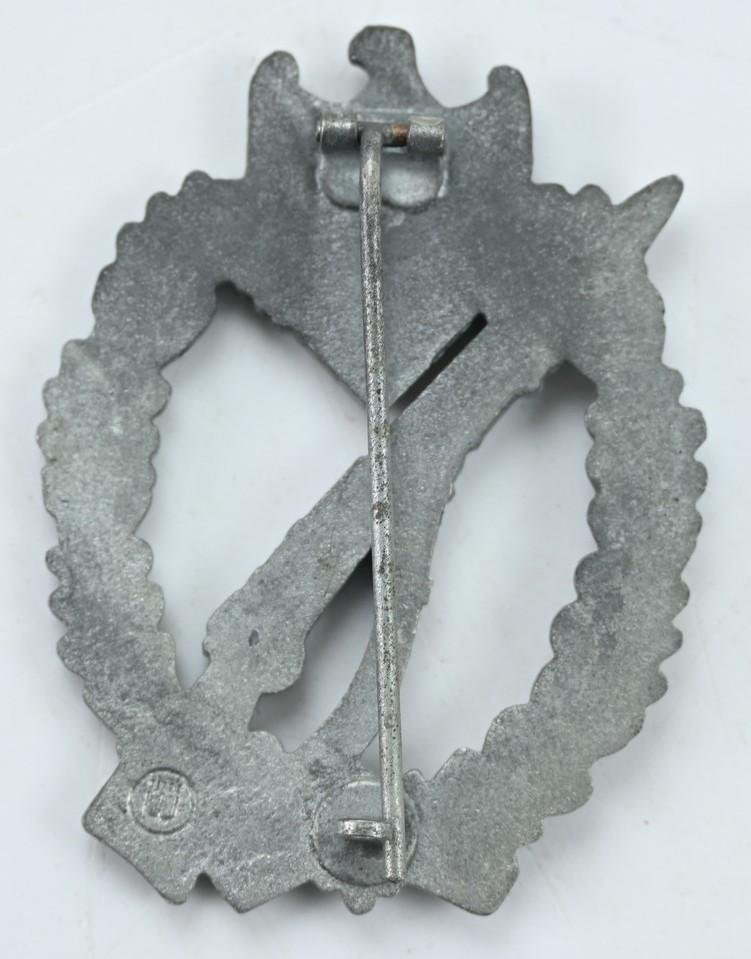 German Infantry Assault Badge in Silver 'Wiedmann' — image 3
