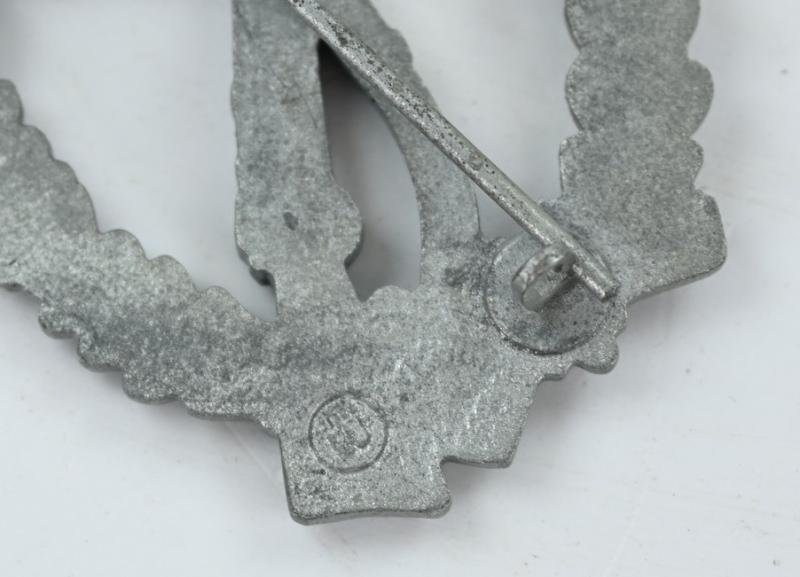 German Infantry Assault Badge in Silver 'Wiedmann' — image 4