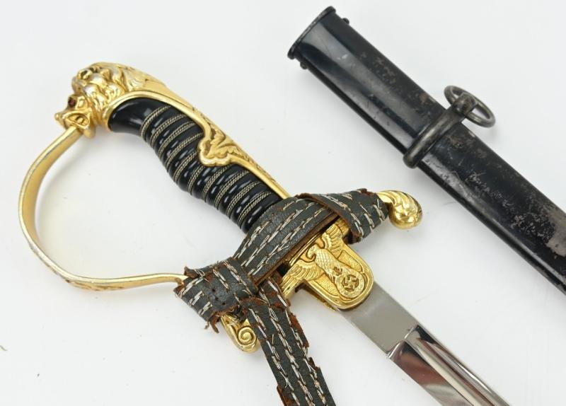 German WH Officer's Sword with Portopee — image 17