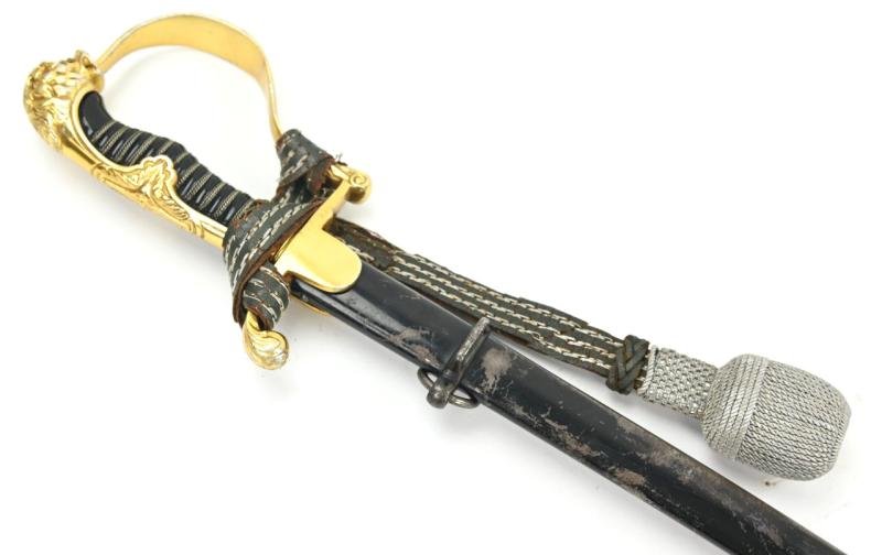 German WH Officer's Sword with Portopee — image 6