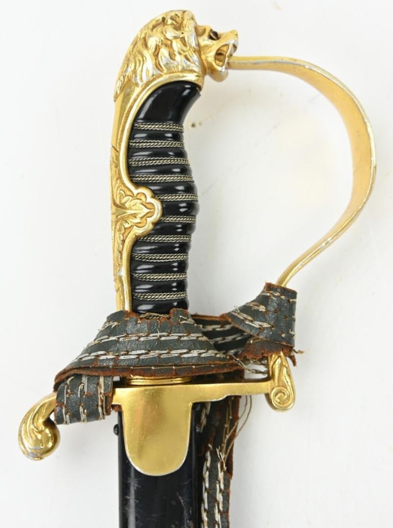 German WH Officer's Sword with Portopee — image 7