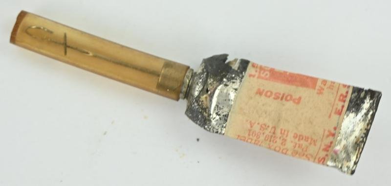 US WW2 Empty Medical Morphine Tartrate Tube — image 3