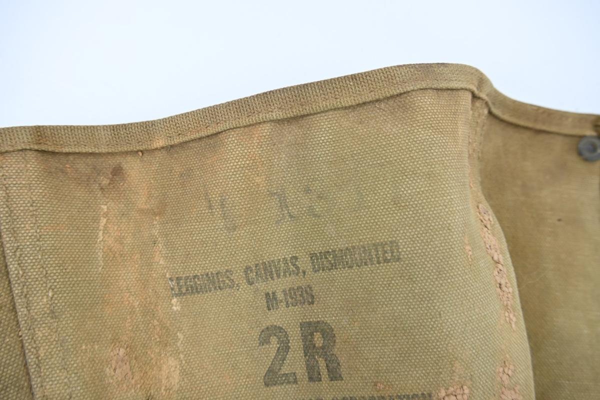 US WW2 Combat worn Leggings — image 5