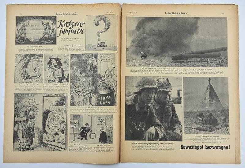 German Berliner Illustrierte Zeitung Newspaper 1942 — image 4