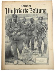 German Berliner Illustrierte Zeitung Newspaper 1942