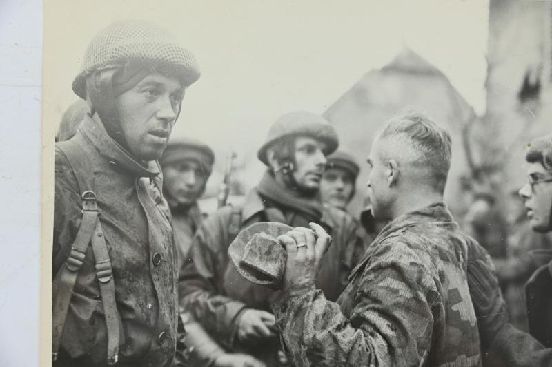 US WW2 Press Photo 'French Commandos' Belfort — image 2