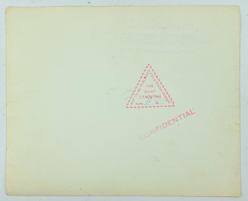 US WW2 Press Photo 'French Commandos' Belfort — image 5