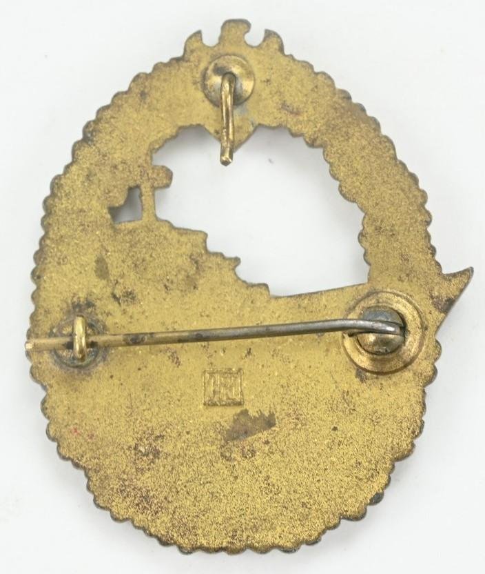 German KM Destroyer War Badge 'JFS' — image 2