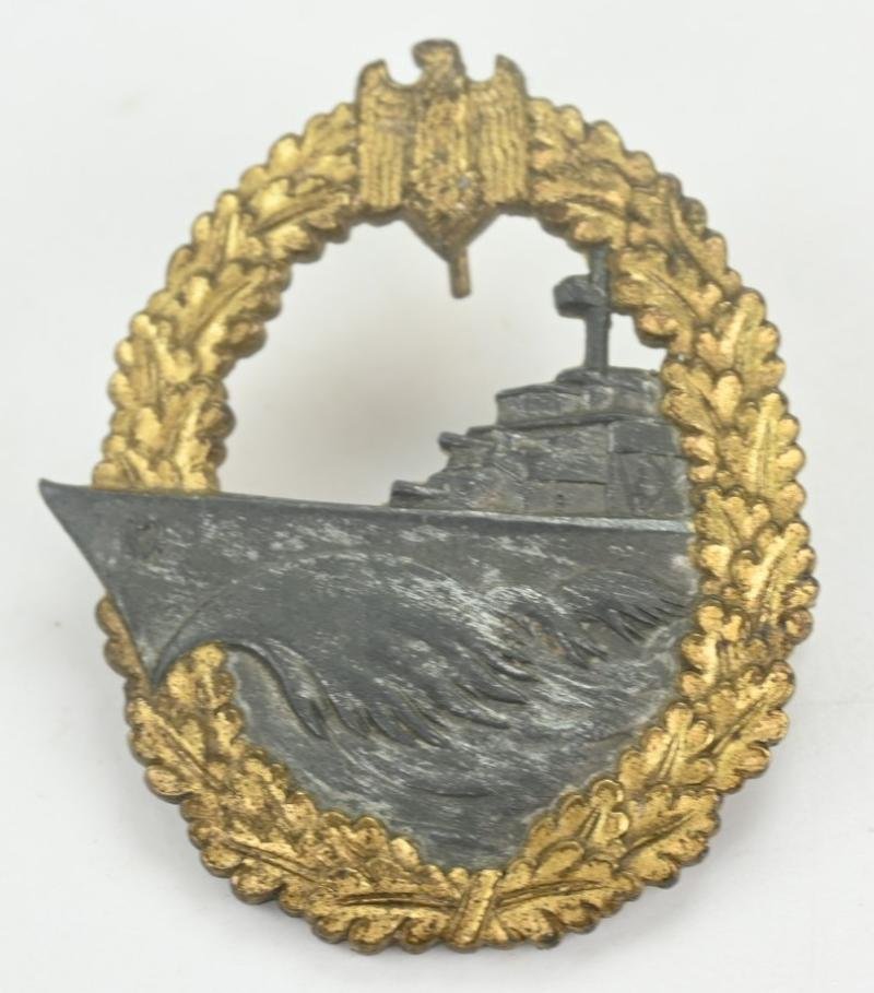 German KM Destroyer War Badge 'JFS' — image 5