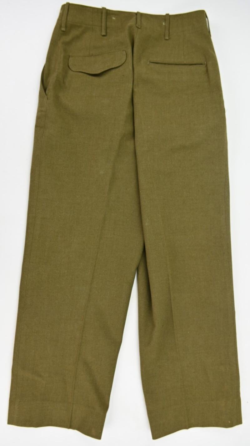 US WW2 Field Wool Serge Trousers 1944 — image 2