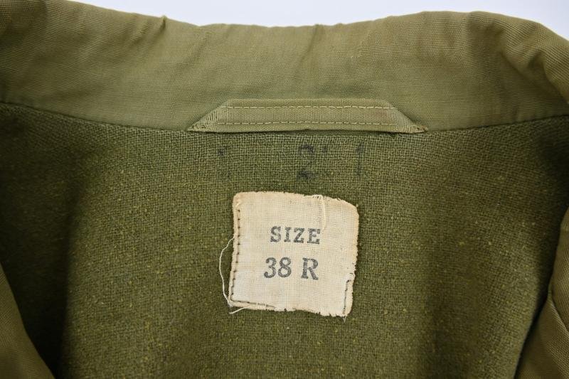 US WW2 M-1941 Captain's Combat jacket Armoured Division — image 11