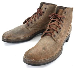 US WW2 Rough-Out Low Boots