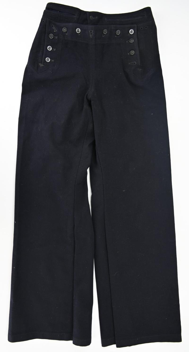 US WW2 Navy Dark Blue Shirt & Trousers — image 2
