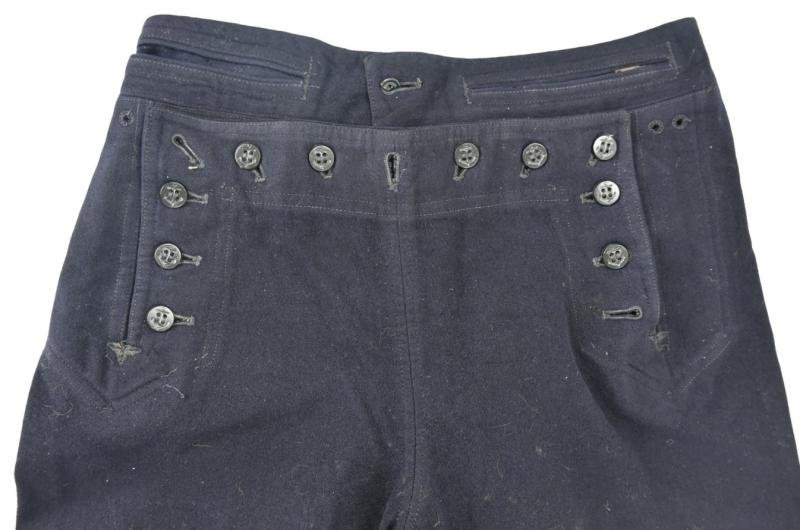 US WW2 Navy Dark Blue Shirt & Trousers — image 3