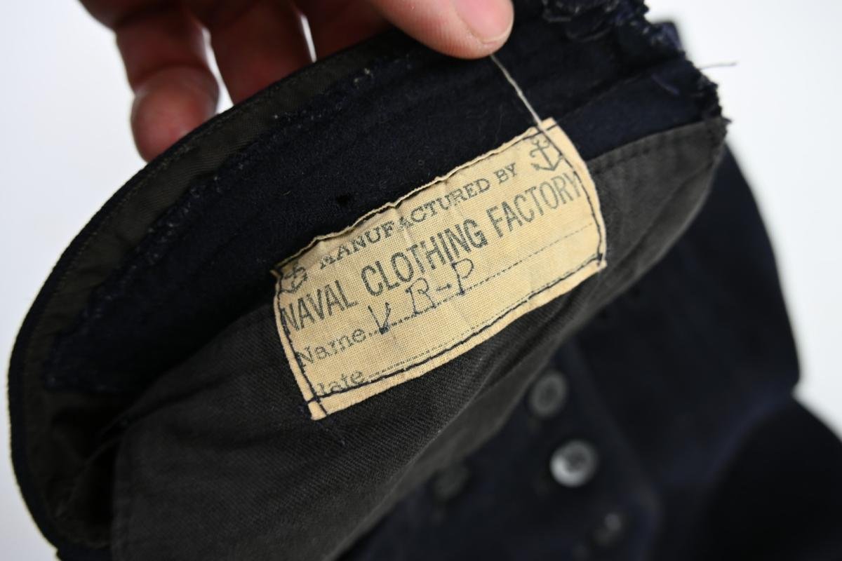 US WW2 Navy Dark Blue Shirt & Trousers — image 6