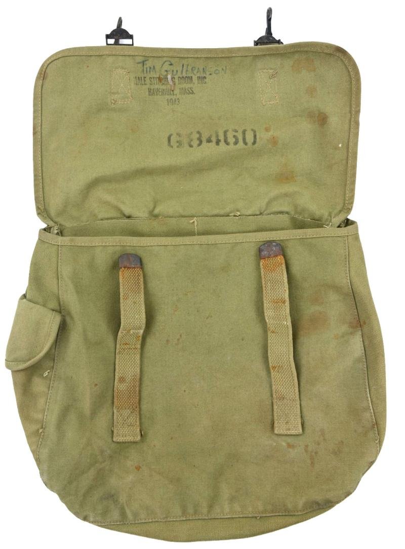 US WW2 Named 4th Armored Division Musset Bag — image 3