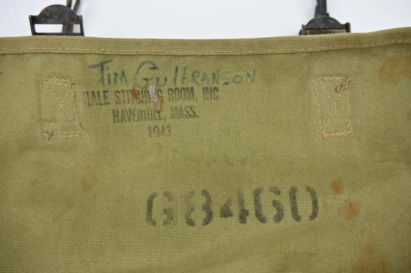 US WW2 Named 4th Armored Division Musset Bag — image 4