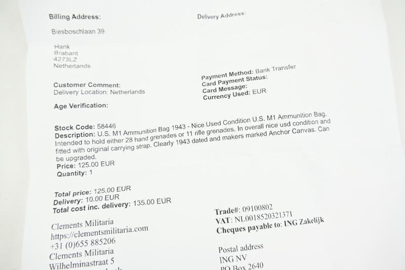 US WW2 M1 General Purpose Bag 1943 — image 6