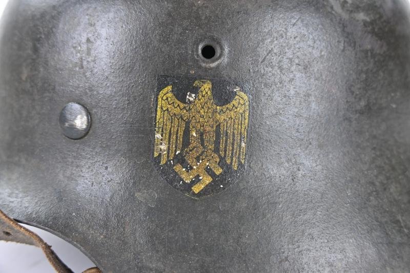 German M42 Combat Helmet (Fake Decal) — image 2
