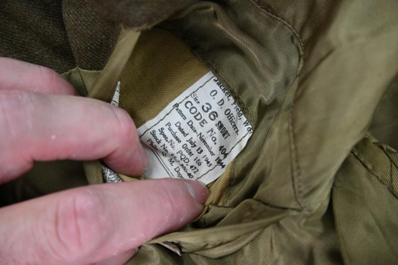 US WW2 Ike Officer's Jacket — image 7