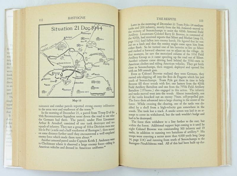 US WW2 Book Bastogne: The First Eight Days: In Which the 101st Airborne Division Was Closed Within the Ring of German Forces — image 5