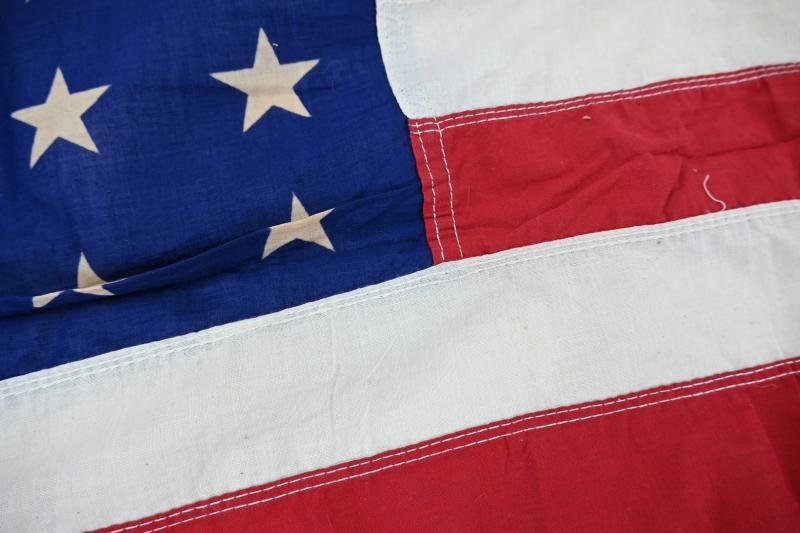 US WW2 48 Star Stars and Stripes Flag — image 5