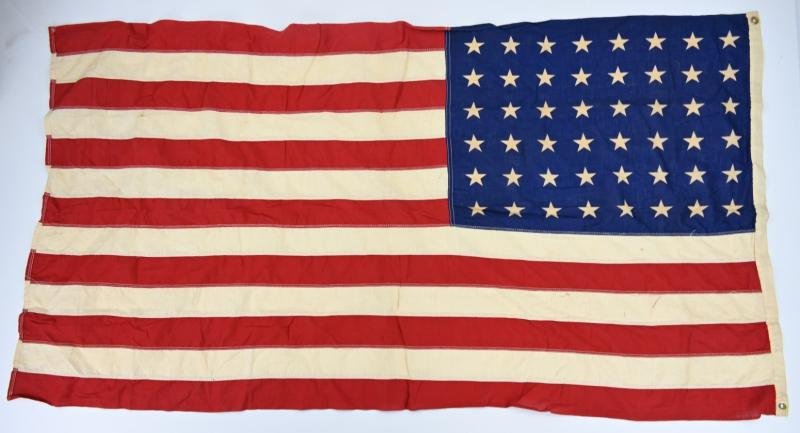 US WW2 48 Star Stars and Stripes Flag — image 7