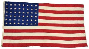 US WW2 48 Star Stars and Stripes Flag