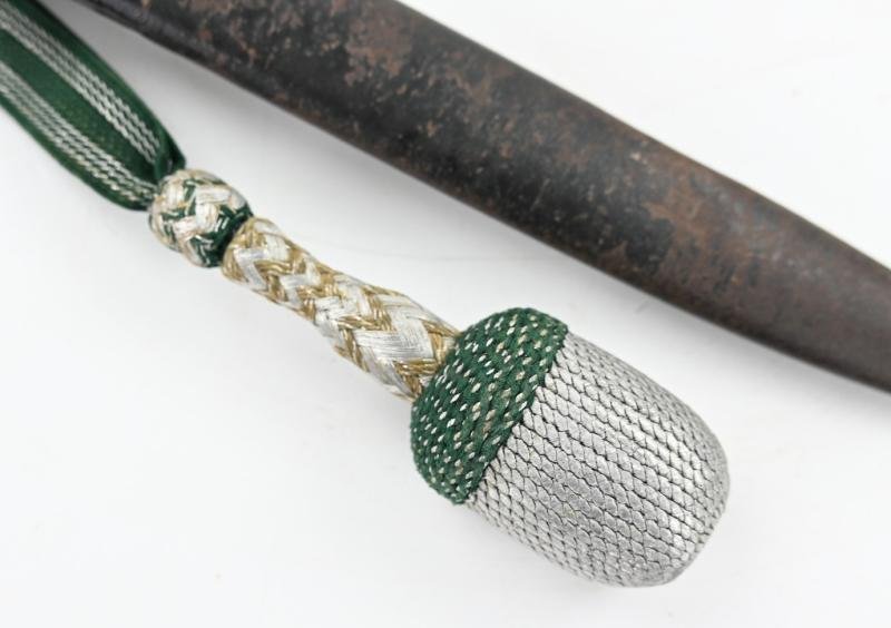 German K98 Parade Dress Bayonet with Frog and Portopee — image 2