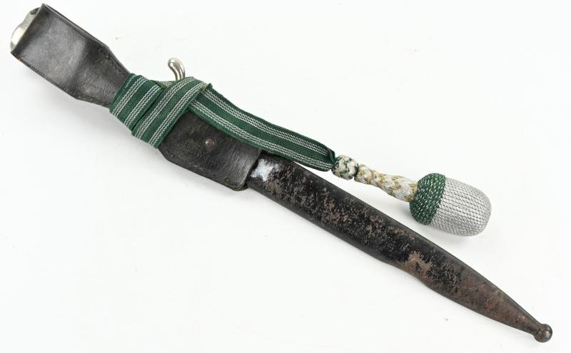 German K98 Parade Dress Bayonet with Frog and Portopee — image 3