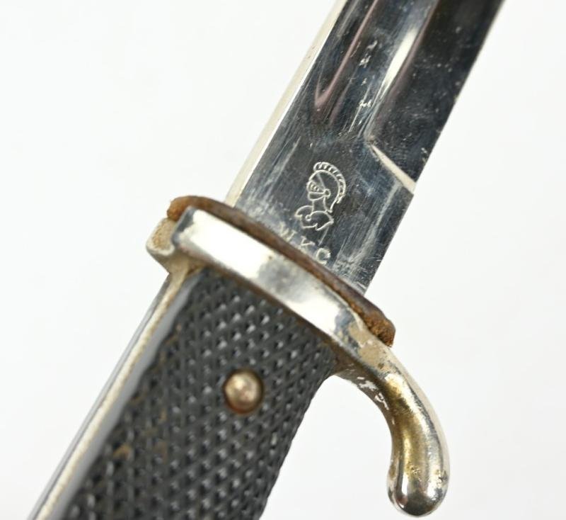 German K98 Parade Dress Bayonet with Frog and Portopee — image 6