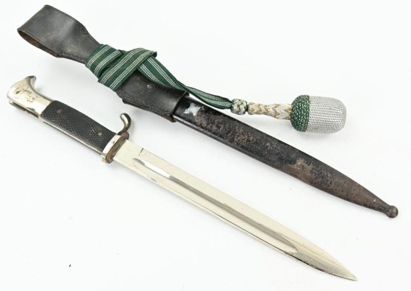German K98 Parade Dress Bayonet with Frog and Portopee — image 7