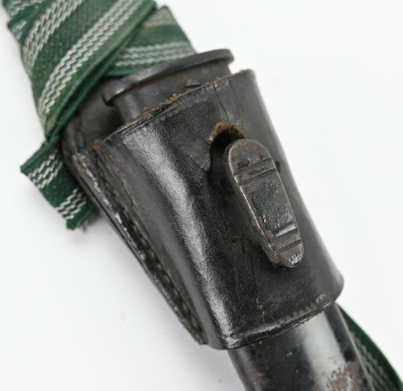 German K98 Parade Dress Bayonet with Frog and Portopee — image 8