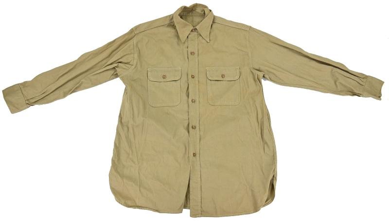 US WW2 EM Rayon Shirt — image 4