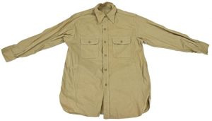 US WW2 EM Rayon Shirt