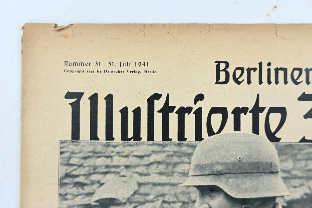 German Berliner Illustrierte Zeitung Newspaper 1941 — image 2
