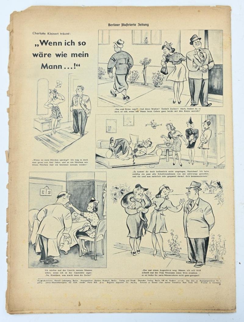 German Berliner Illustrierte Zeitung Newspaper 1941 — image 7