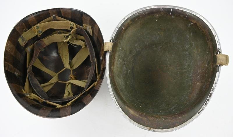 US WW2 Fixed bale Combat Helmet — image 12