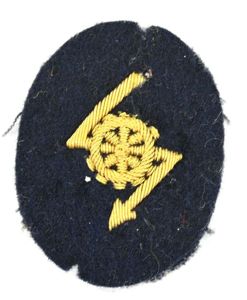 German KM Career Badge 'Technische Funk Offizier'