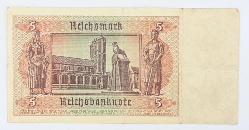 German Third Reich period Banknote — image 2