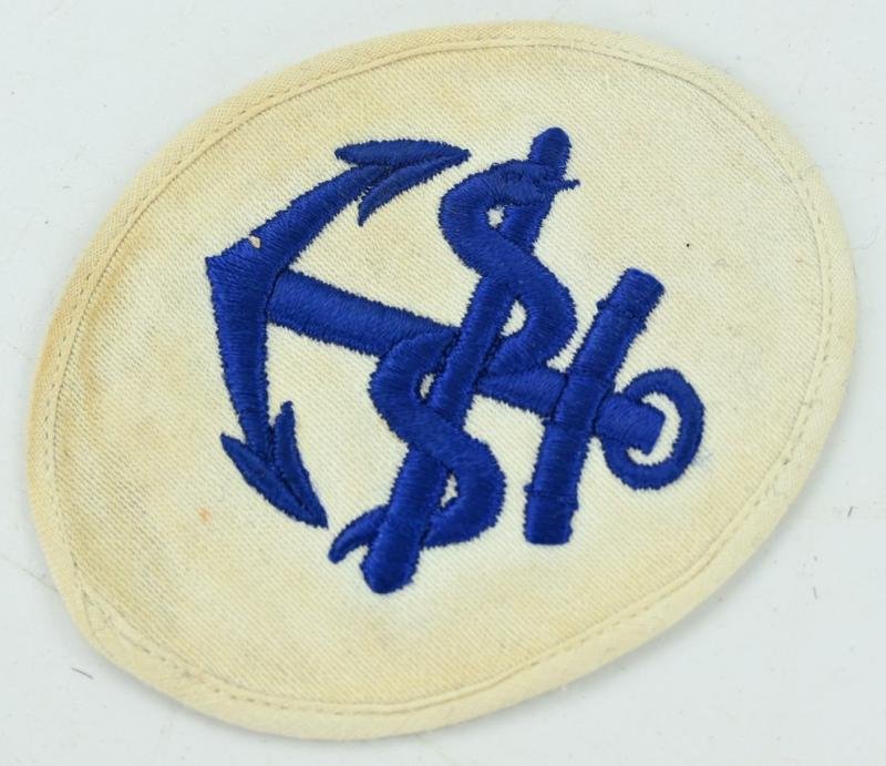 German KM Summer Tunic Career Badge 'Sanitatsmaat' — image 2