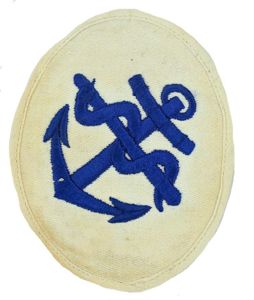 German KM Summer Tunic Career Badge 'Sanitatsmaat'