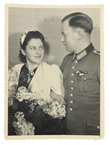 German Polizei Wedding Picture