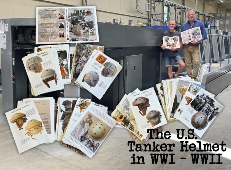 Book Ordering and Signing: 'The U.S. Tanker helmet in WWI - WWII' by Frank Vanstreels - Paul Reijnders and Larry Munnikhuysen — image 2